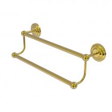 Allied Brass PQN-72/24-PB - Prestige Que New Collection 24 Inch Double Towel Bar