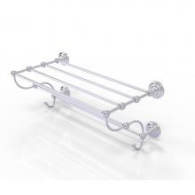 Allied Brass PQN-HTL/24-5-SCH - Prestige Que New Collection 24 Inch Train Rack Towel Shelf