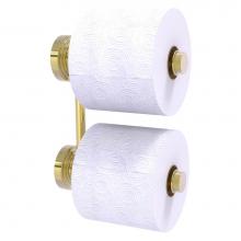 Allied Brass WP-24-RR-2-UNL - Waverly Place Collection 2 Roll Reserve Roll Toilet Paper Holder - Unlacquered Brass