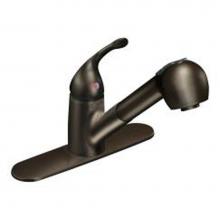 Cleveland Faucet CA40519OWB - Old world bronze one-handle pullout kitchen faucet