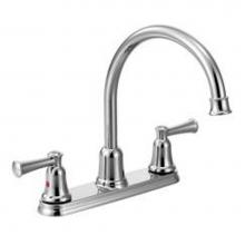 Cleveland Faucet CA41611 - Chrome two-handle high arc kitchen faucet