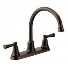 Cleveland Faucet CA41611OWB - Old world bronze two-handle high arc kitchen faucet