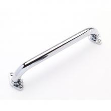 Elcoma 01-1112SL - 1'' Diameter Chrome Straight Grab