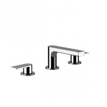 Gessi 39215-031 - Widespread washbasin mixer without pop-up assembly