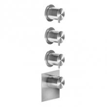 Gessi 54506-239 - TRIM PARTS ONLY External parts for thermostatic with 3volume controls