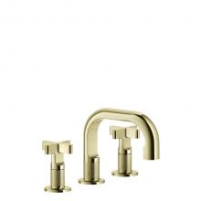 Gessi 58112-710 - Widespread washbasin mixer without pop-up assembly