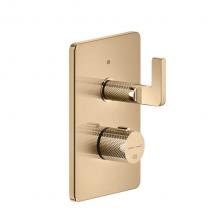 Gessi 58134-735 - TRIM PARTS ONLY External parts for 2-way thermostatic diverter and volume control