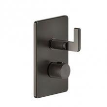 Gessi 58134-426 - Trim Parts Only External Parts For 2-Way Thermostatic Diverter And Volume Control