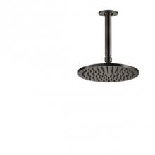 Gessi 58152-735 - Ceiling-mounted adjustable shower head with arm.