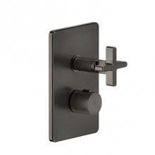 Gessi 58234-426 - Trim Parts Only External Parts For 2-Way Thermostatic Diverter And Volume Control