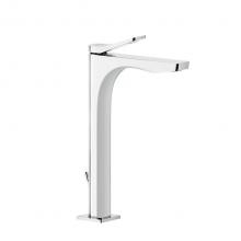 Gessi 59003-031 - Tall single lever washbasin mixer with pop-up assembly