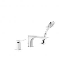 Gessi 59037-426 - Three-Hole Roman Tub Set