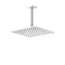 Gessi 59155-031 - Ceiling-mounted adjustable shower head with arm.