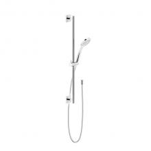 Gessi 59245-426 - Handshower And Adjustable Sliding Rail Set, Adjustable Bar, Adjustable Hook, 59'' Flex H