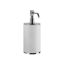 Gessi 65437-031 - Standing soap dispenser holder, white