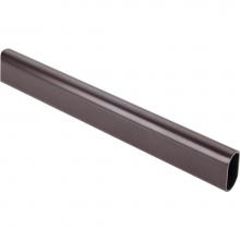 Hardware Resources 153012ORB-2 - Dark Bronze 1.0 mm x 12'' Long Oval Aluminum Closet Rod