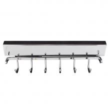 Hardware Resources 295B-PC - Polished Chrome 12'' Belt Rack