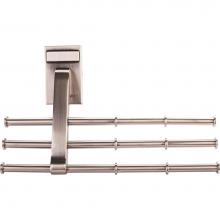 Hardware Resources 356T-SN - Satin Nickel Tri-Level Hook Tie Organizer