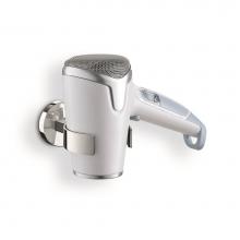 ICO Bath Z40054 - WHILE STOCKS LAST - 2.5'' x 3.25'' x 4.5'' Scala Hair Dryer Holder -