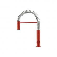 Isenberg K.1230DR - Dixie - Semi-Professional Dual Spray Stainless Steel Kitchen Faucet With Pull Out