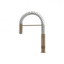 Isenberg K.1230DT - Dixie - Semi-Professional Dual Spray Stainless Steel Kitchen Faucet With Pull Out