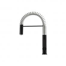 Isenberg K.1230GB - Dixie - Semi-Professional Dual Spray Stainless Steel Kitchen Faucet With Pull Out