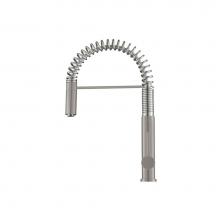 Isenberg K.1230SG - Dixie - Semi-Professional Dual Spray Stainless Steel Kitchen Faucet With Pull Out