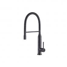 Isenberg K.1260DG - Glatt - Semi-Professional Dual Spray Stainless Steel Kitchen Faucet With Pull Out