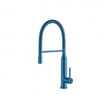 Isenberg K.1260SKB - Glatt - Semi-Professional Dual Spray Stainless Steel Kitchen Faucet With Pull Out