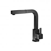 Isenberg K.1330GB - Deus - Dual Spray Stainless Steel Kitchen Faucet With Pull Out