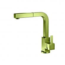 Isenberg K.1330IG - Deus - Dual Spray Stainless Steel Kitchen Faucet With Pull Out