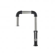 Isenberg K.1500DG - Tanz - Stainless Steel Kitchen Faucet With Side Sprayer