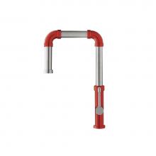 Isenberg K.1500DR - Tanz - Stainless Steel Kitchen Faucet With Side Sprayer
