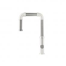 Isenberg K.1500GW - Tanz - Stainless Steel Kitchen Faucet With Side Sprayer
