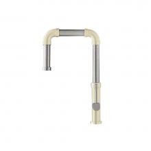 Isenberg K.1500LT - Tanz - Stainless Steel Kitchen Faucet With Side Sprayer