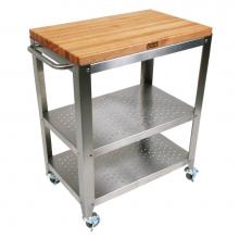 John Boos CU-CULART30 - CULINARTE'' CART 30X20 REMOV MPL TOP