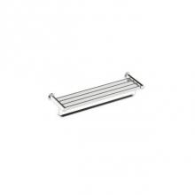 Kartners 137442-99 - PORTO - Towel Shelf with Towel Bar-Polished Chrome