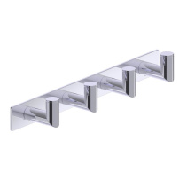 Kartners 144134-4-44 - OSLO - Quadruple Prong Robe Hook - Deep-Gunmetal