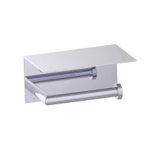 Kartners 144159-37 - OSLO - Single Toilet Paper Holder with Shelf-Cava