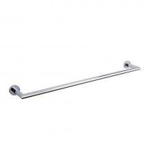 Kartners 144300TG - OSLO - Towel Bar 30 Through Glass- Polished