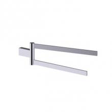 Kartners 232111 - BERLIN - Double Swivel Towel Rail - Polished