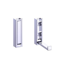 Kartners 288135-35 - MUNICH - Fold Down Robe Hook-Prosecco Bronze