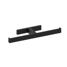 Kartners 288155-48 - MUNICH - Double Toilet Paper Holder-Matte Black