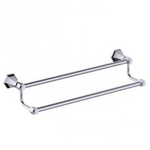 Kartners 342182 - PISA - Double Towel Bar 18''- Polished