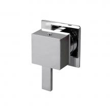 Lacava 14ST.L.S-A-CR - TRIM ONLY - Stop valve GPM 12 (43.5 PSI) with square back plate and square handle 1/2''