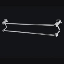 Lacava 4906-CR - Wall-mount  double towel bar made of chrome plated brass.W: 24 1/2''D: 4 1/2''