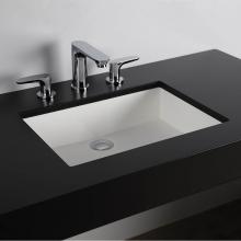 Lacava H262UN-M - Under-counter Bathroom Sink made of solid surface with an overflow. W: 23 1/2'', D: 15&a