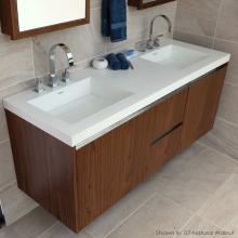 Lacava H265T-00-001G - Vanity-top double bowl Bathroom Sink