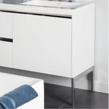 Lacava KUB-LEG-BPW - A set of optional metal frame legs for Kubista vanities. W: 21'', H: 10''.