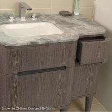 Lacava ELE-36RT-R - Solid Surface countertop for vanity H273R.